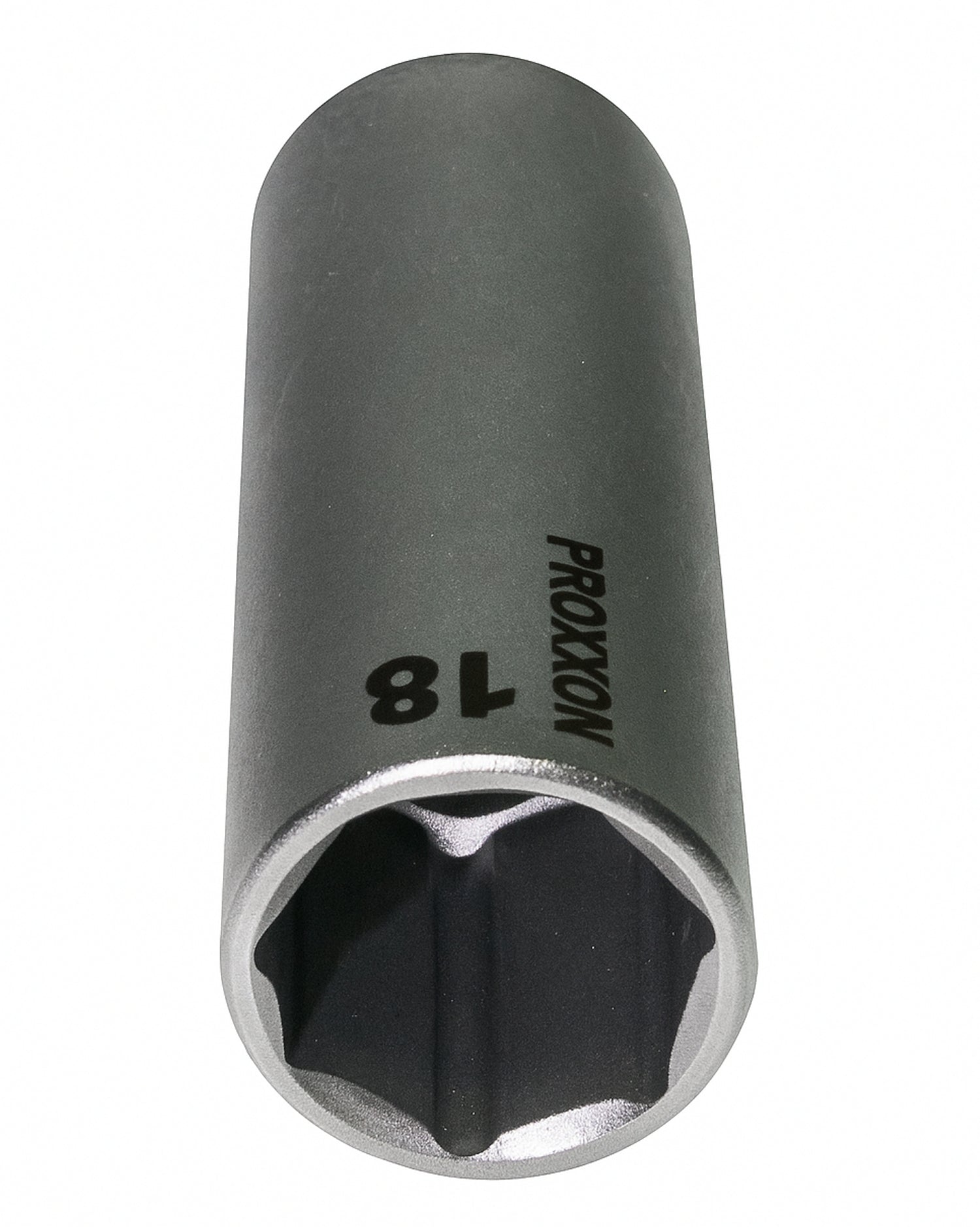 PROXXON 23548 Tiefbett Steckschlüsseleinsatz / Nuss 18mm Antrieb 10mm (3/8")