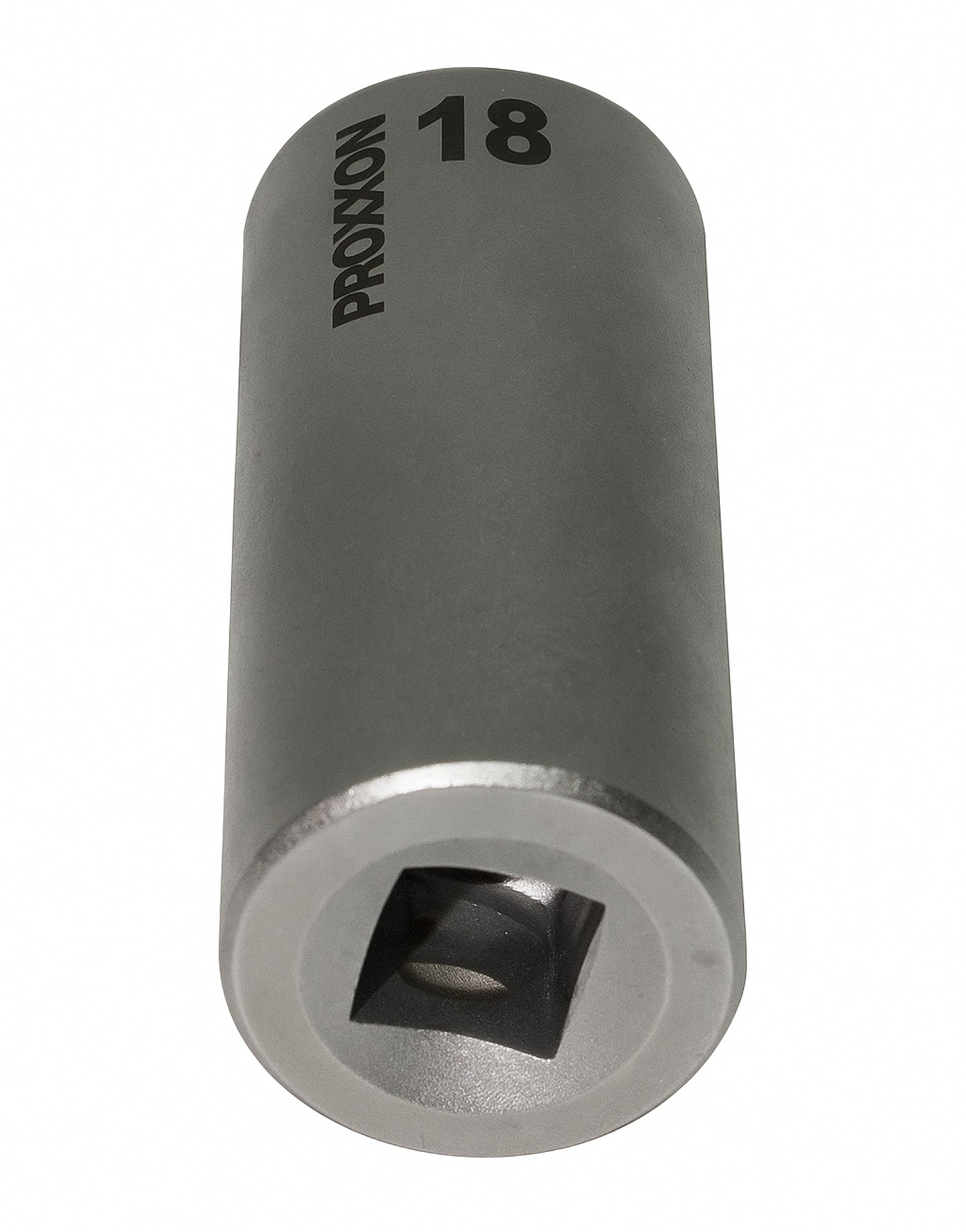 PROXXON 23548 Tiefbett Steckschlüsseleinsatz / Nuss 18mm Antrieb 10mm (3/8")