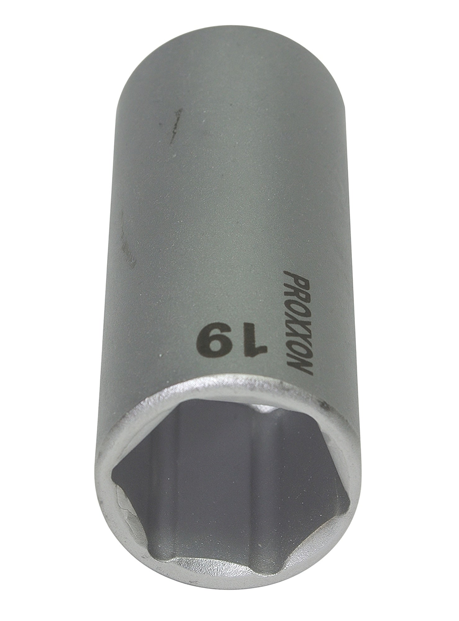 PROXXON 23549 Tiefbett Steckschlüsseleinsatz / Nuss 19mm Antrieb 10mm (3/8")