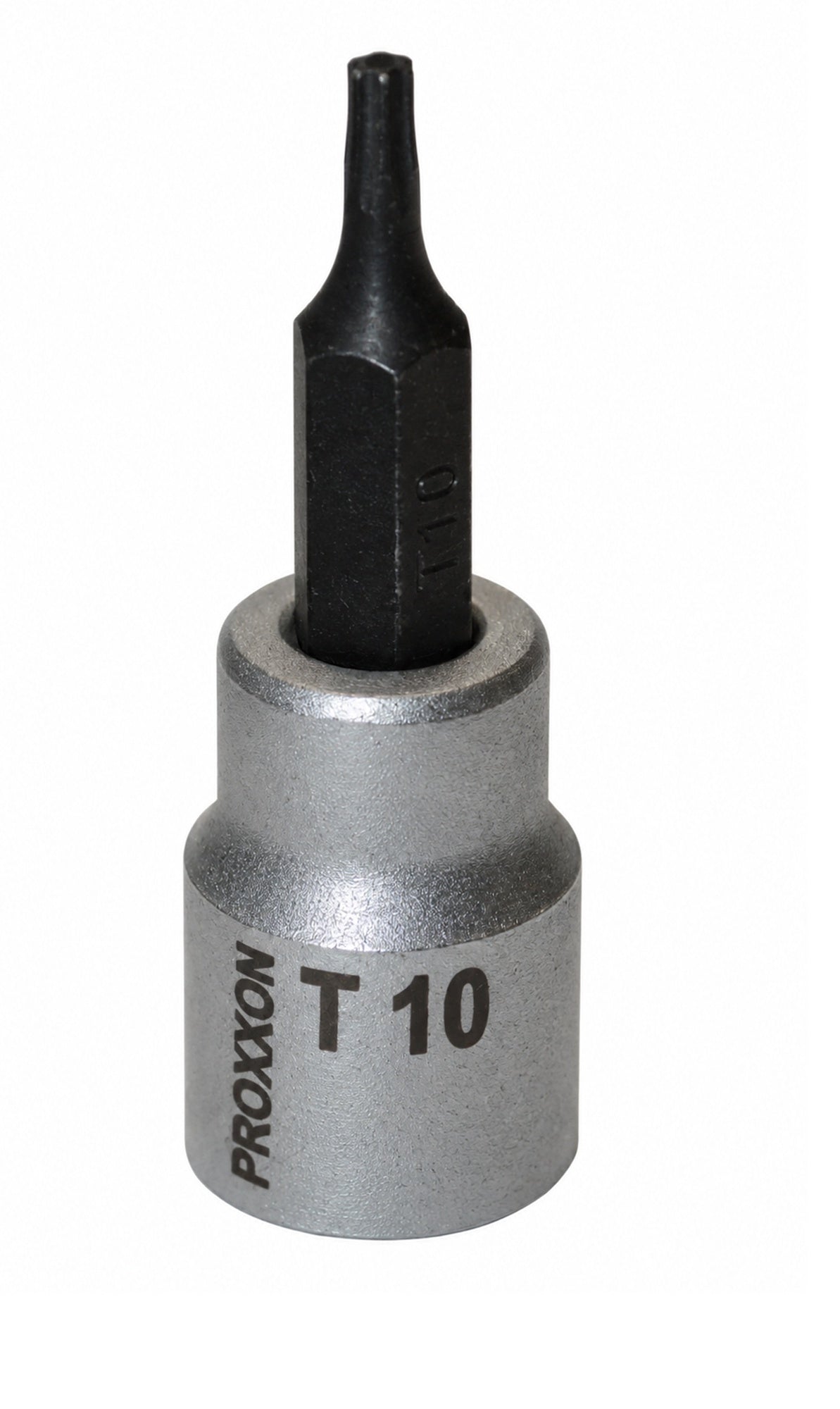 PROXXON 23583 TX10 Torx Einsatz Nuss Antrieb 10mm (3/8") ohne Bohrung