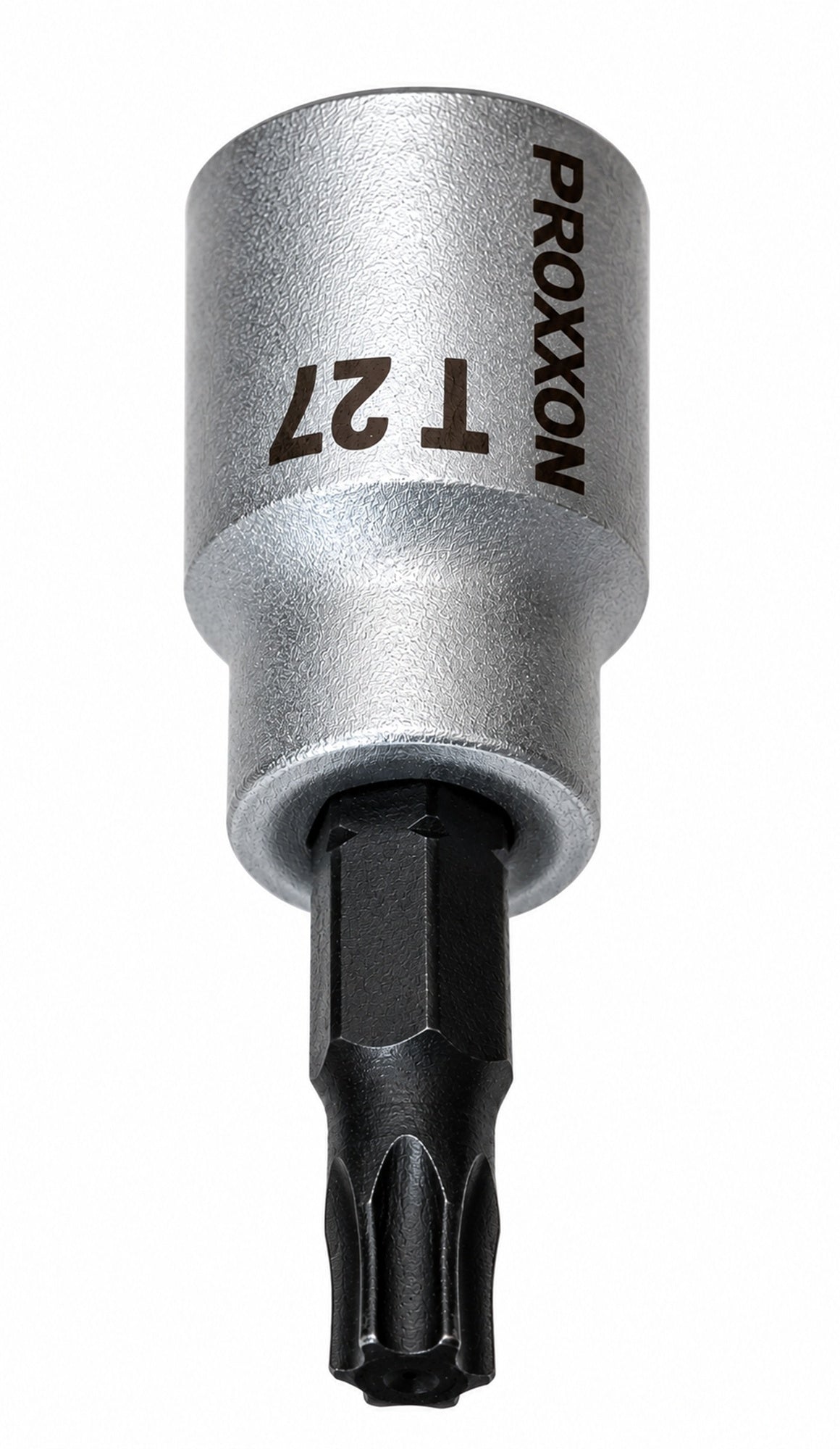 PROXXON 23586 TX27 Torx Einsatz Nuss Antrieb 10mm (3/8") ohne Bohrung