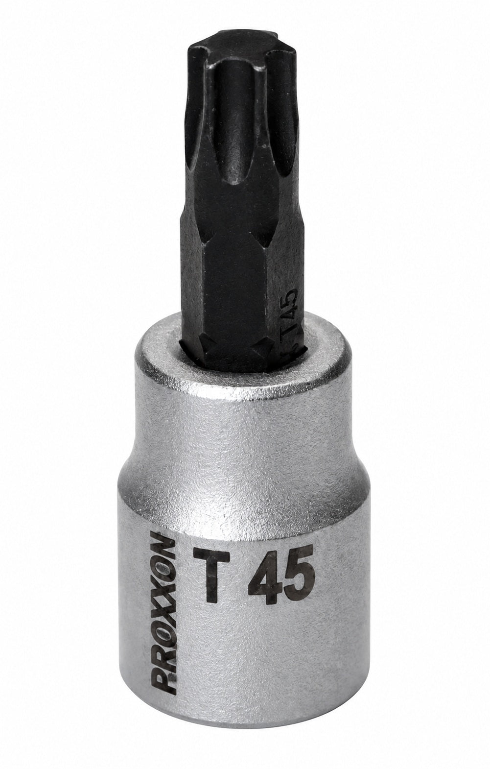 PROXXON 23589 TX45 Torx Einsatz Nuss Antrieb 10mm (3/8") ohne Bohrung