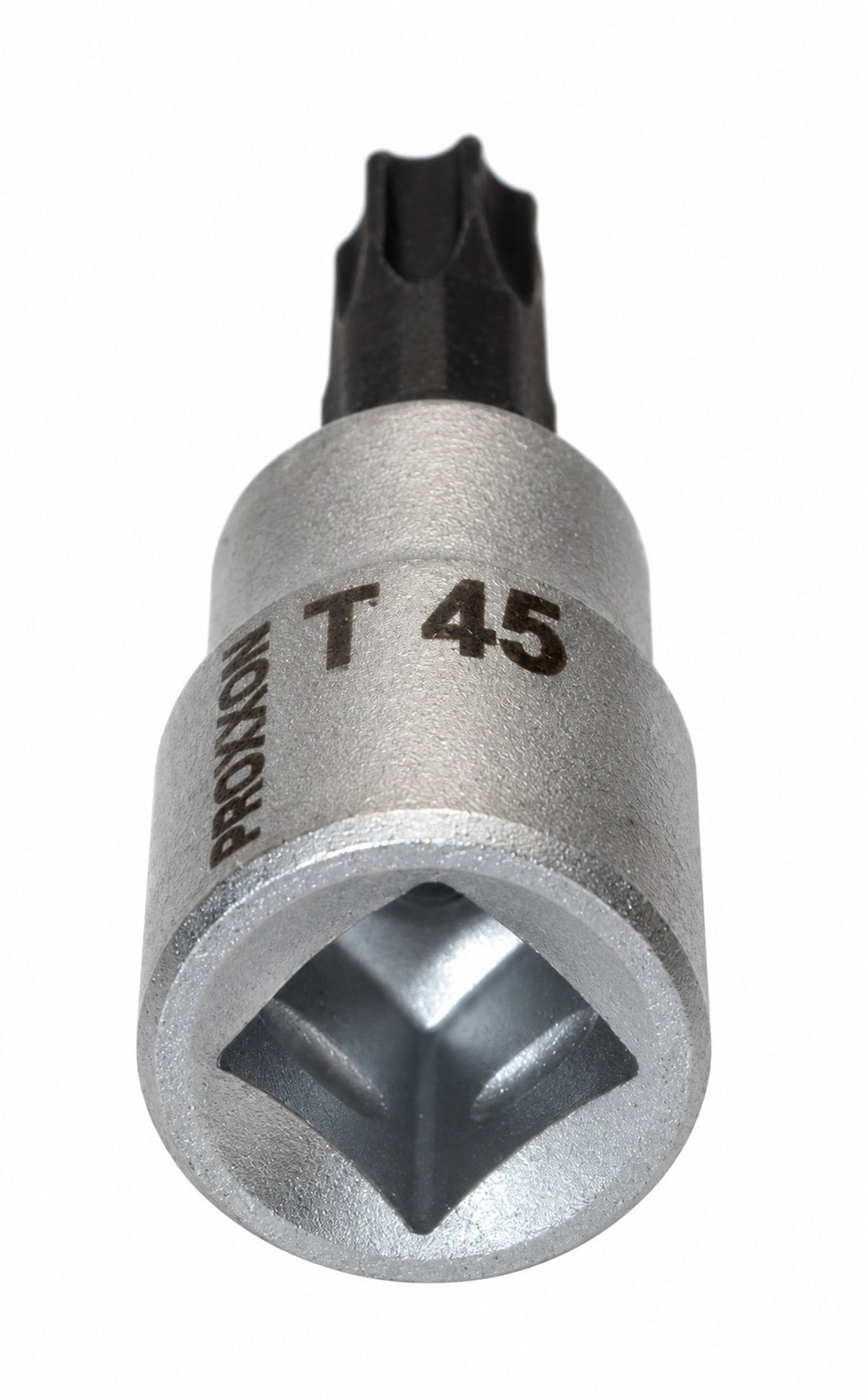 PROXXON 23589 TX45 Torx Einsatz Nuss Antrieb 10mm (3/8") ohne Bohrung