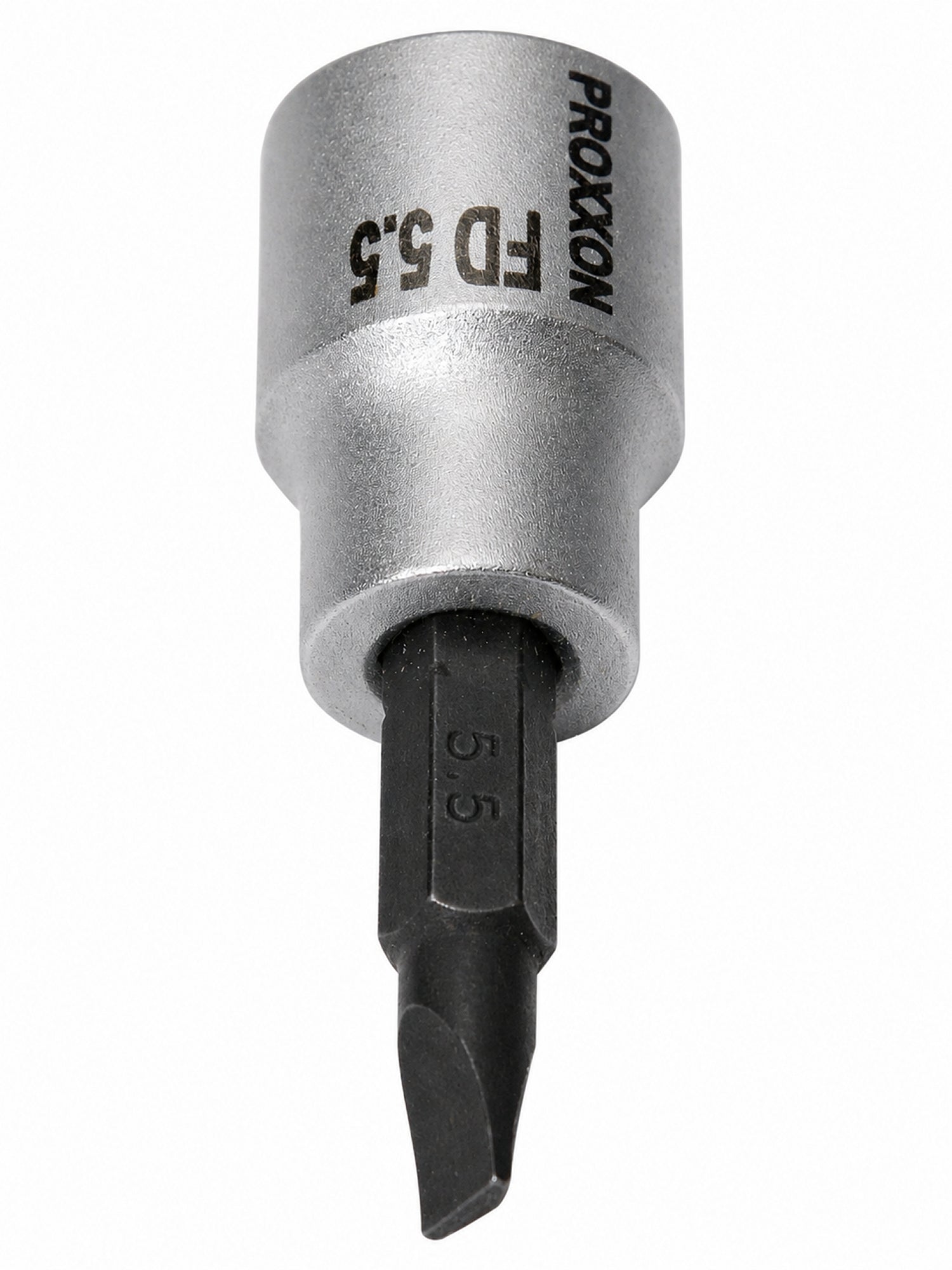 PROXXON 23592 FD5,5 Schlitzschrauben Einsatz Antrieb 10mm (3/8")