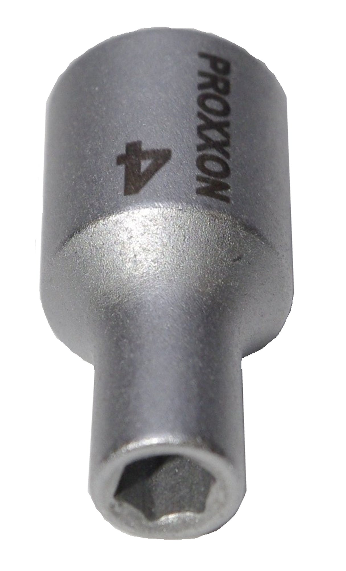 PROXXON 23710 Steckschlüsseleinsatz / Nuss 4mm Antrieb 6,3mm (1/4")