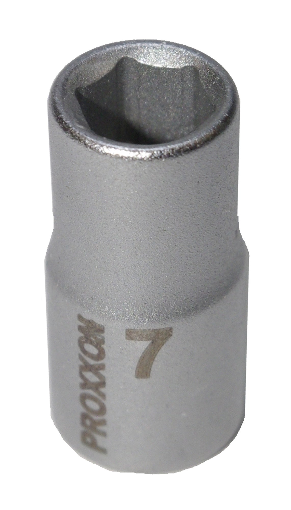 PROXXON 23716 Steckschlüsseleinsatz / Nuss 7mm Antrieb 6,3mm (1/4")