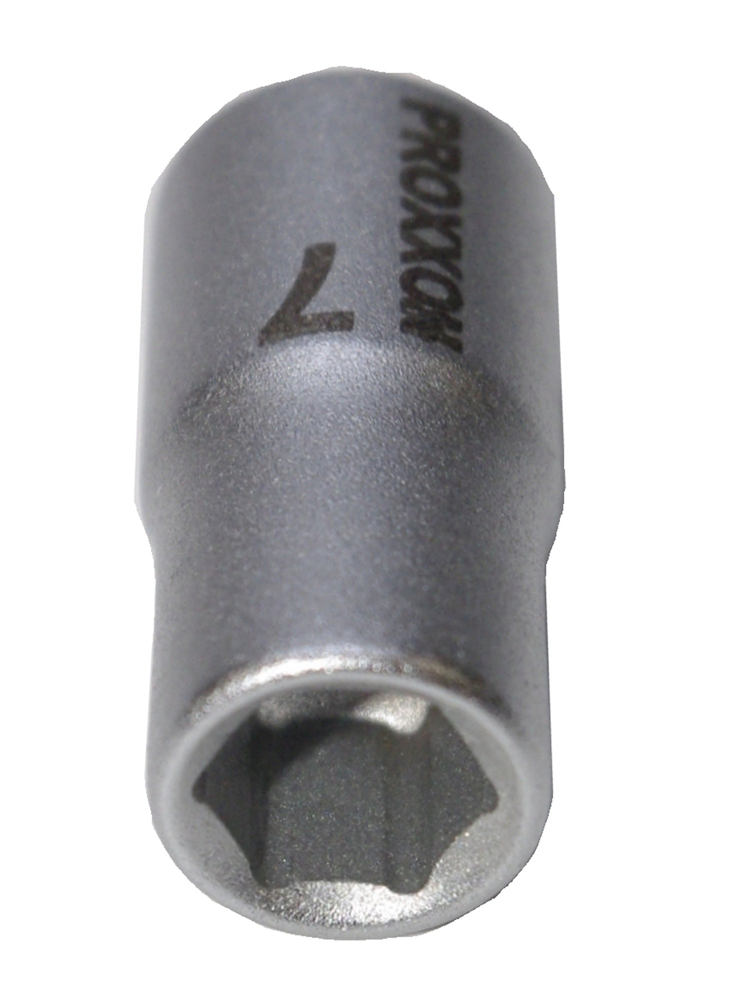 PROXXON 23716 Steckschlüsseleinsatz / Nuss 7mm Antrieb 6,3mm (1/4")