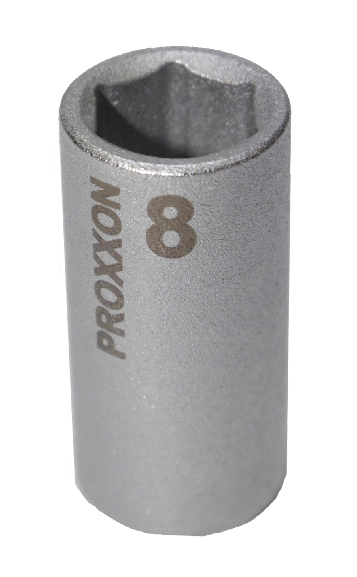 PROXXON 23718 Steckschlüsseleinsatz / Nuss 8mm Antrieb 6,3mm (1/4")