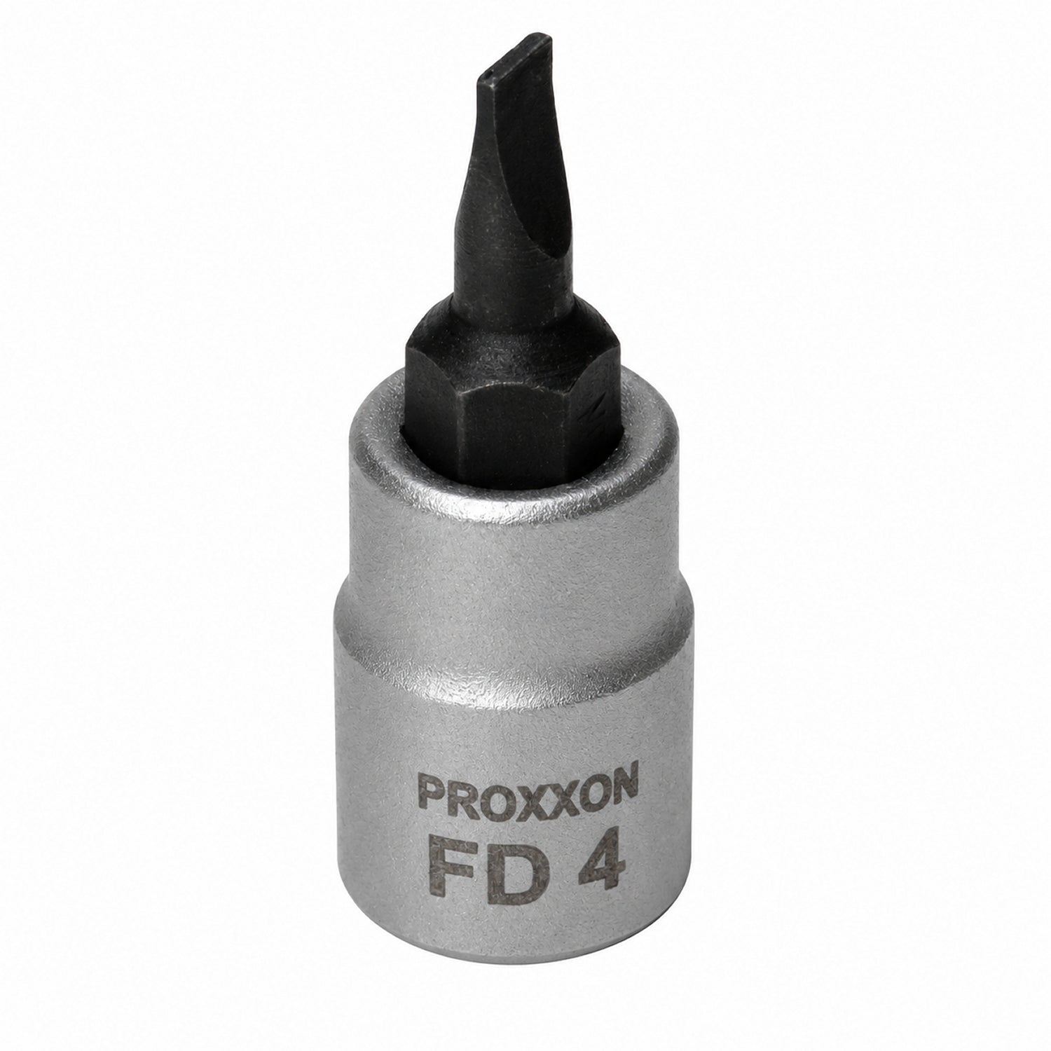 PROXXON 23737 Schlitzschrauben Einsatz 4,0 mm FD4 Antrieb 6,3mm (1/4')