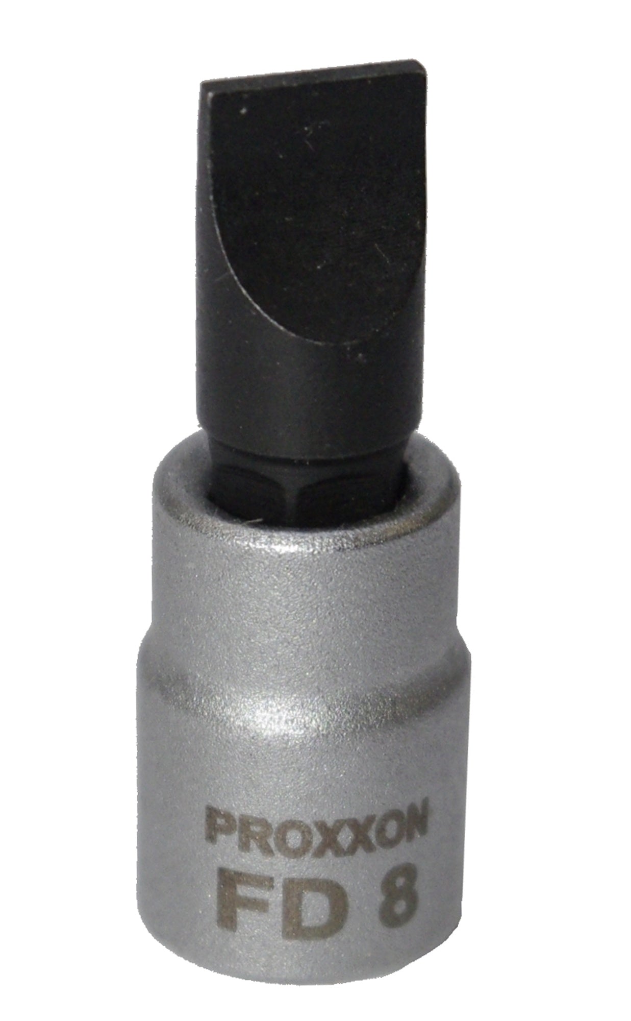 PROXXON 23742 Schlitzschrauben Einsatz 8,0 mm FD 8 Antrieb 6,3mm (1/4")'