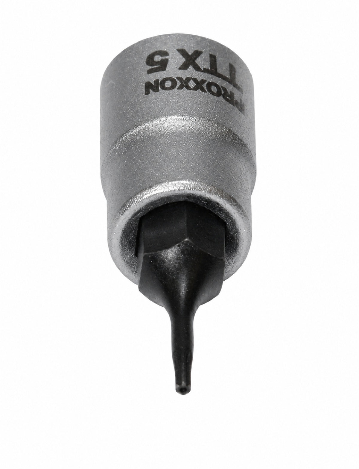 PROXXON 23755 Torx Einsatz TTX5 Antrieb 6,3mm (1/4") mit Stirnlochbohrung