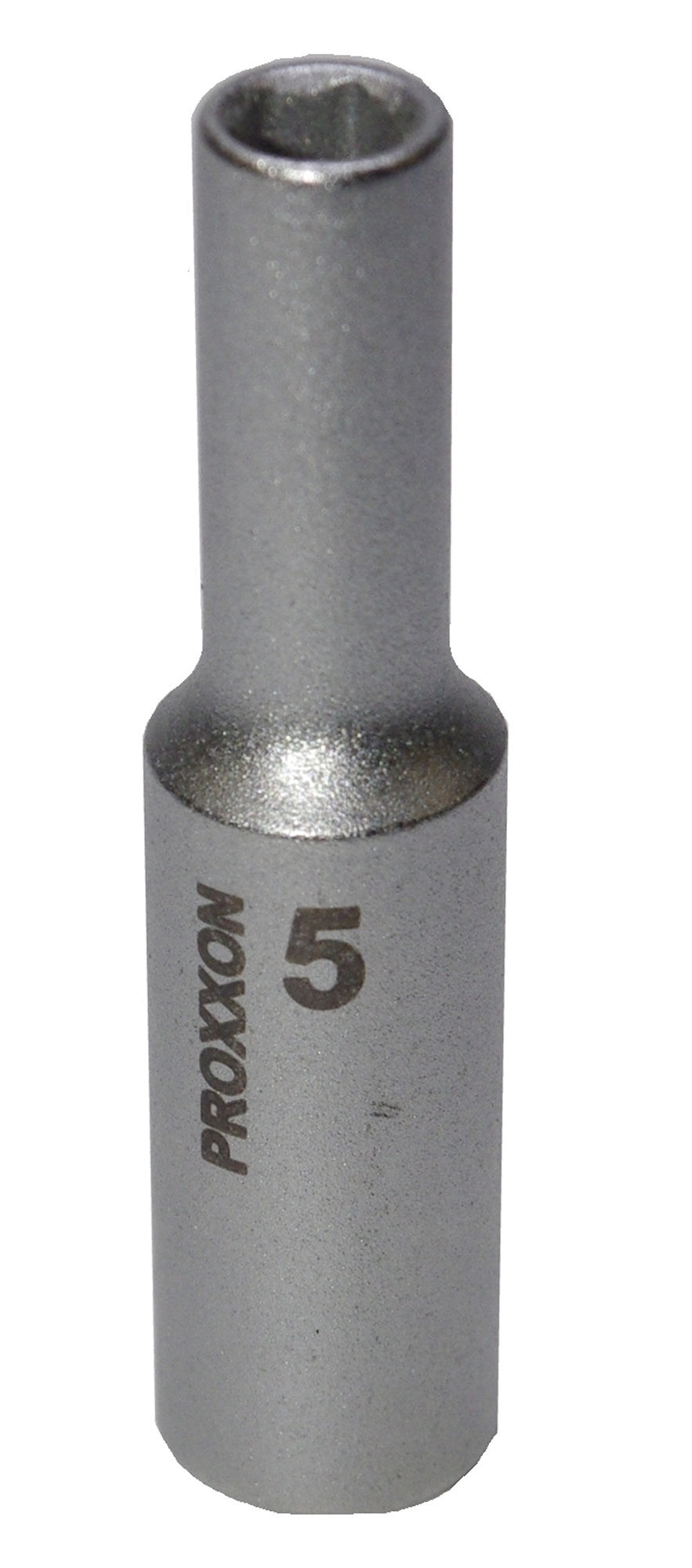 PROXXON 23768 Tiefbett Steckschlüsseleinsatz / Nuss 5mm Antrieb 6,3mm (1/4")