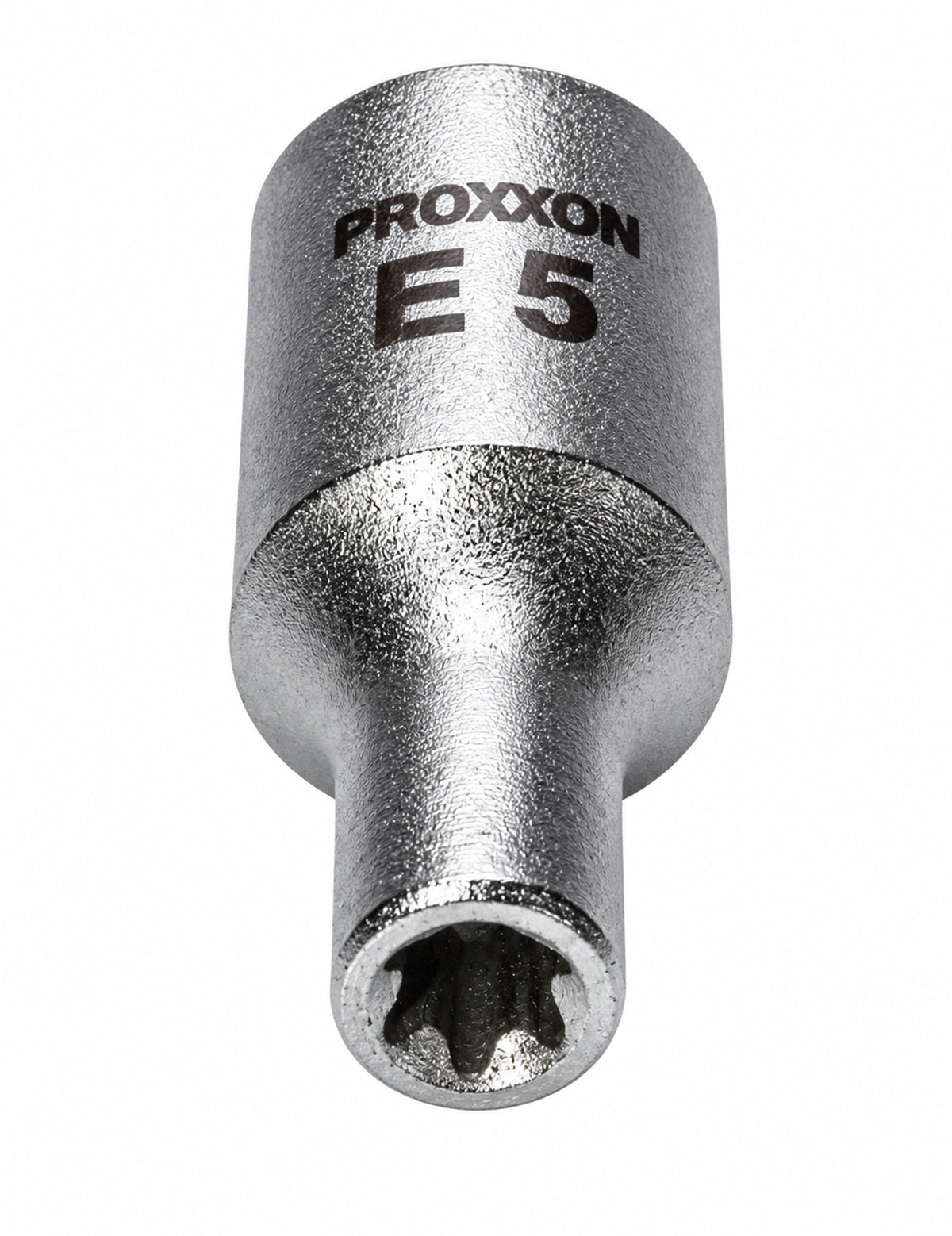 PROXXON 23790 Aussen Torx Einsatz Nuss E5 Antrieb 6,3mm (1/4')