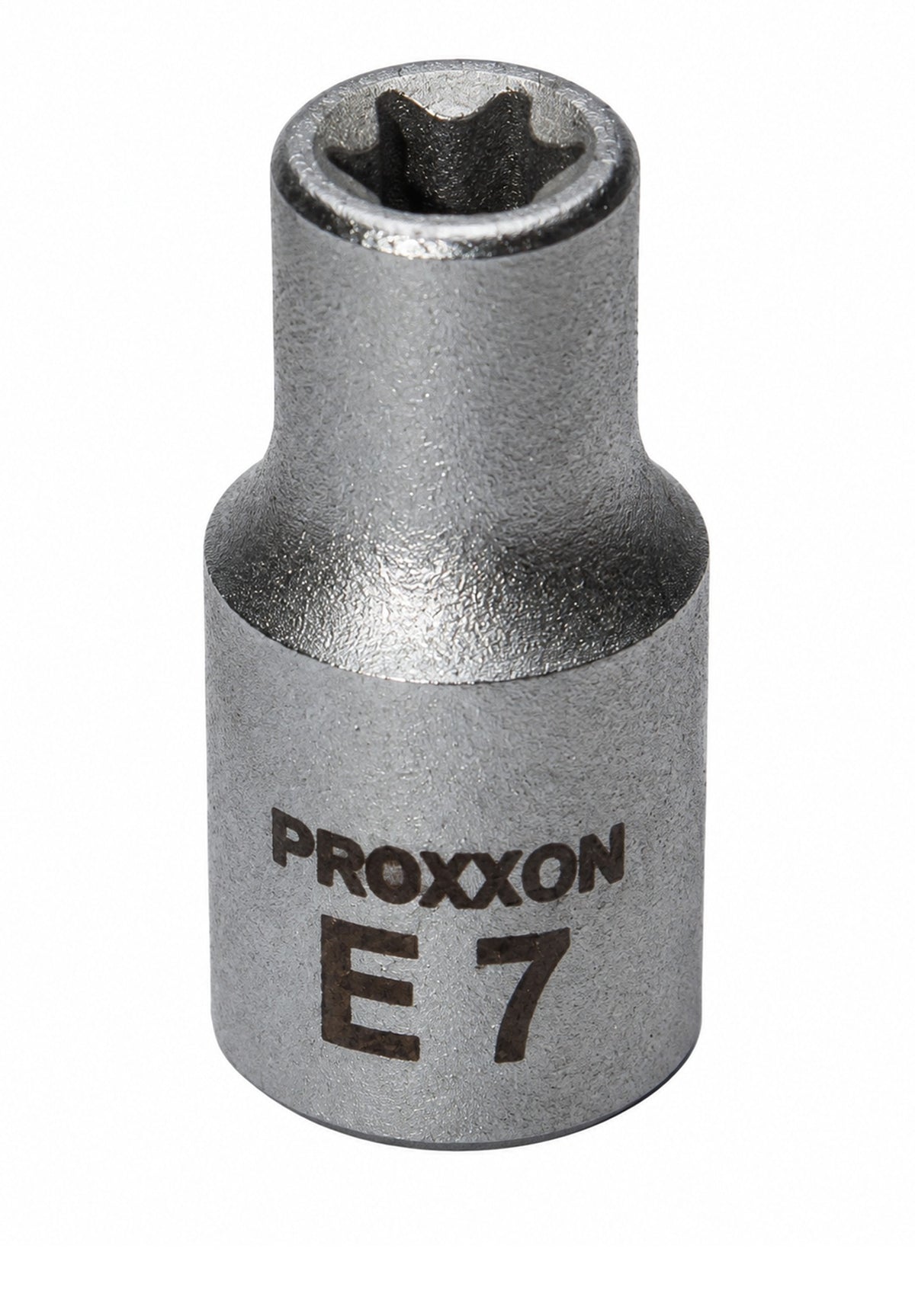 PROXXON 23793 Aussen Torx Einsatz Nuss E7 Antrieb 6,3mm (1/4')