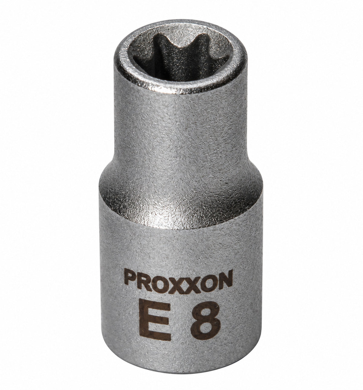 PROXXON 23794 Aussen Torx Einsatz Nuss E8 Antrieb 6,3mm (1/4')