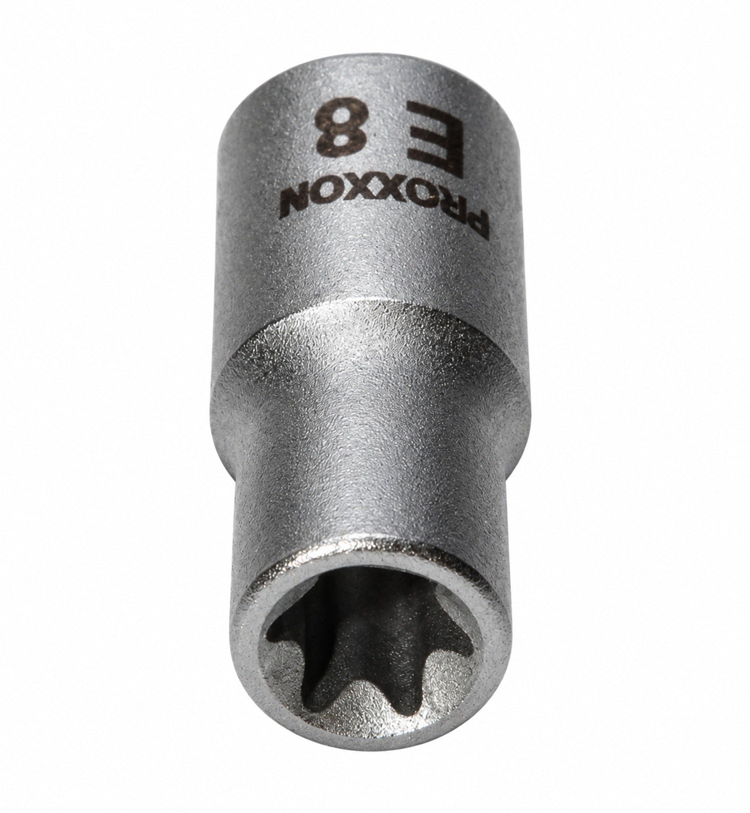 PROXXON 23794 Aussen Torx Einsatz Nuss E8 Antrieb 6,3mm (1/4')