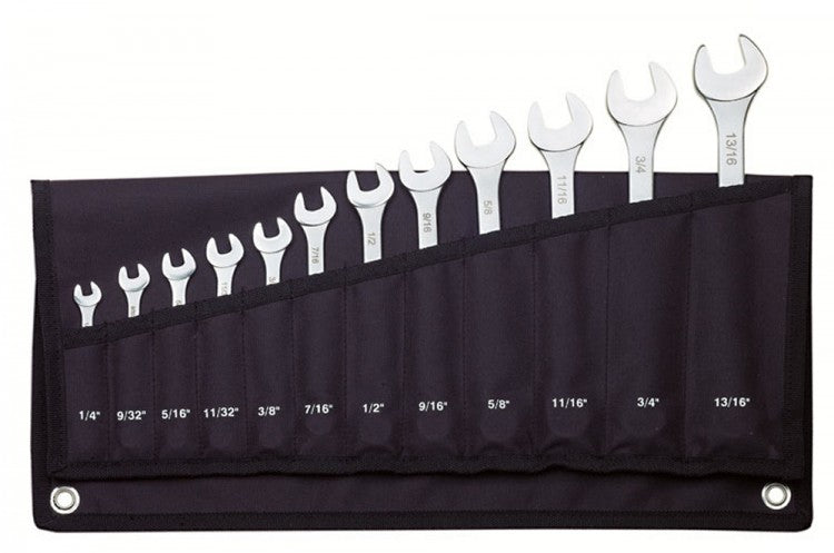 PROXXON 23816 Satz ZOLL Ring-Maulschlüssel 1/4" -13/16" 12 teiliger Satz