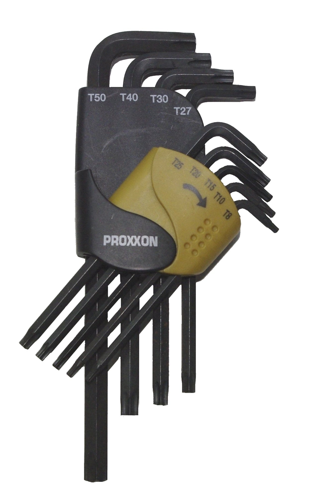 PROXXON 23946 Satz Innensechskant Winkelschlüsselsatz 9tlg HX1,5-HX10