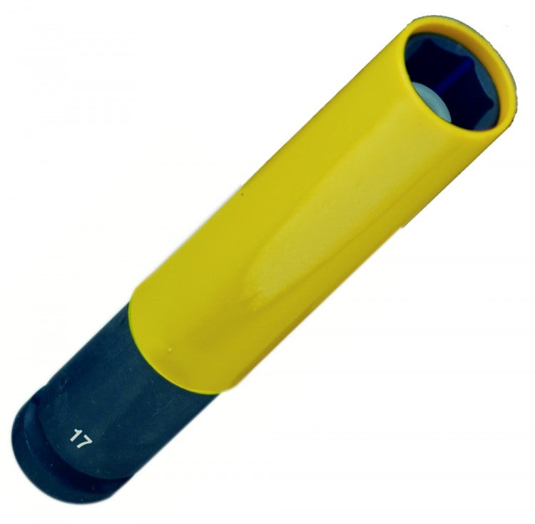 PROXXON 23972 IMPACT Nuss für Radmutter EXTRALANGE Ausführung 17mm Antrieb 12,5mm (1/2")