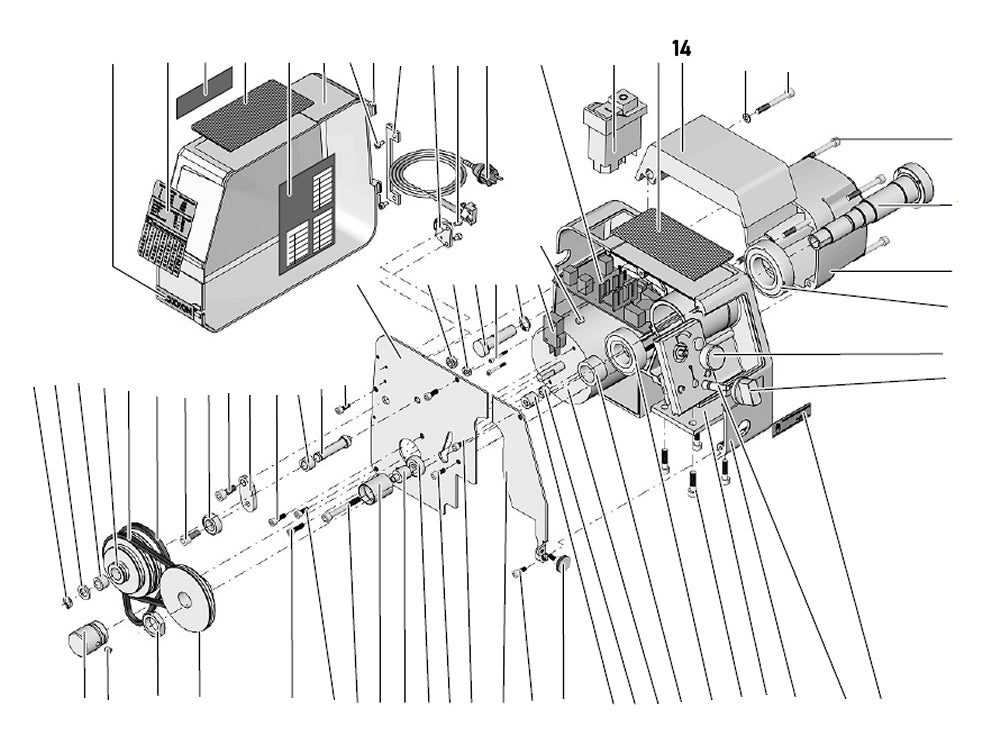 PROXXON 24002-01-14 Futterschutz für Drehmaschine PD 250/E