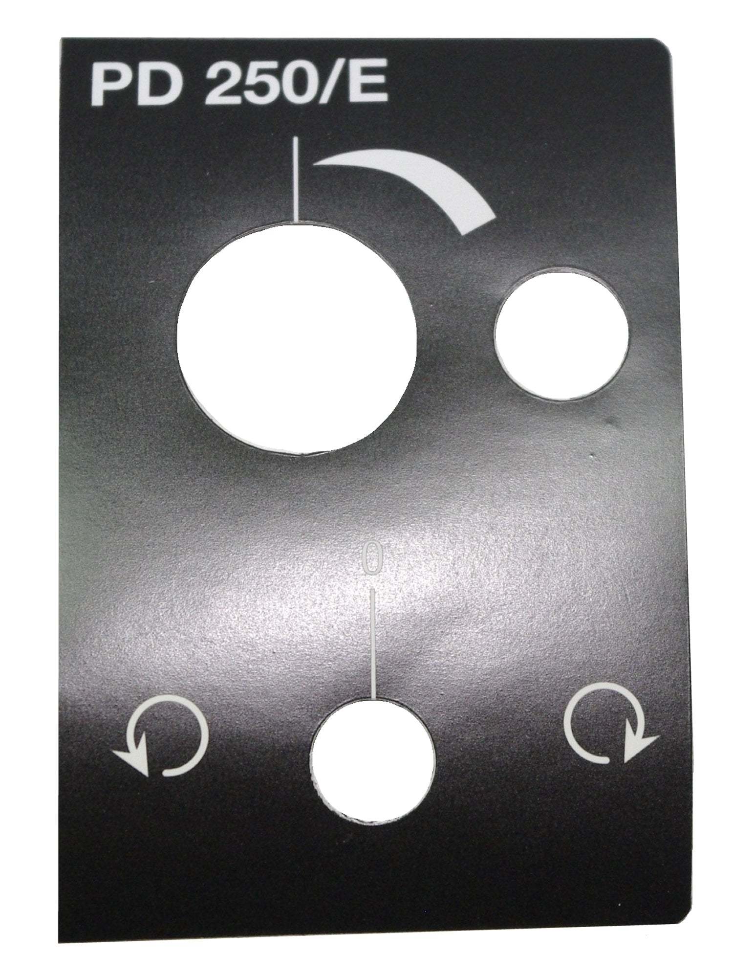 PROXXON 24002-01-22 Aufkleber Drehzahl & Drehrichtung für Drehmaschine PD 250/E