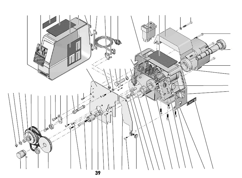 PROXXON 24002-01-39 Welle für Drehmaschine PD 250/E