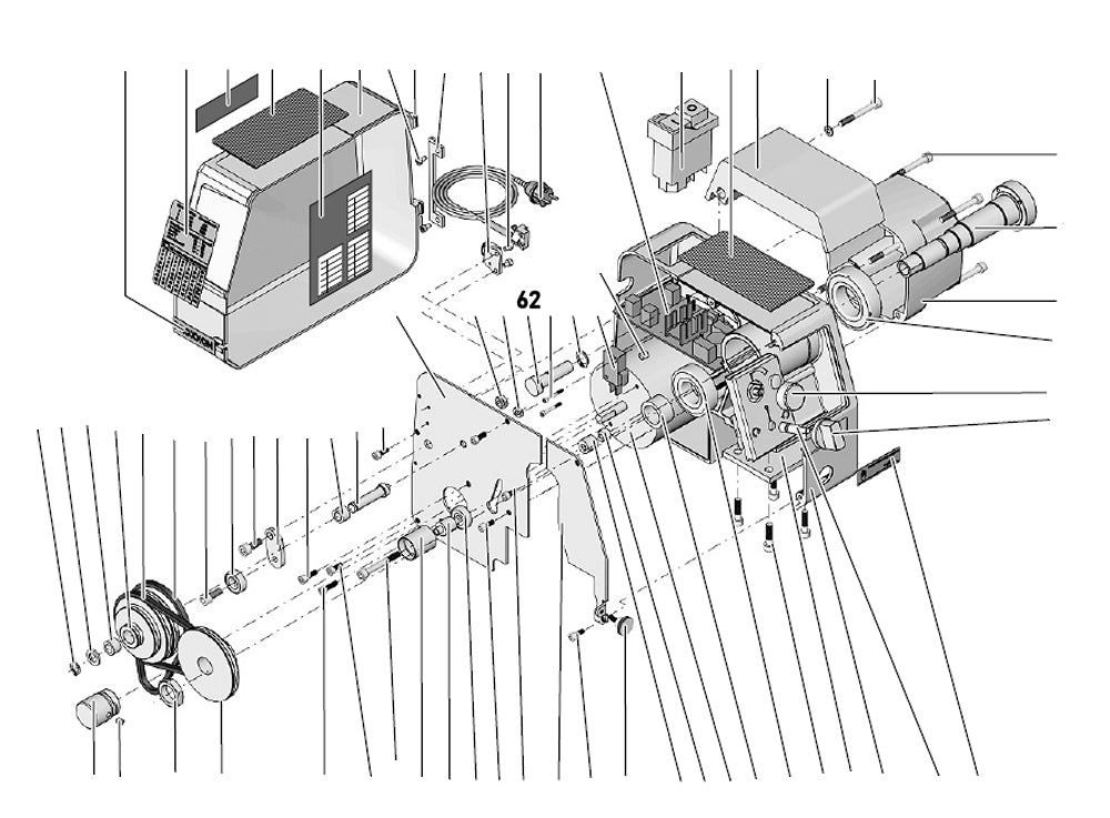 PROXXON 24002-01-62 Nocke für Drehmaschine PD 250/E