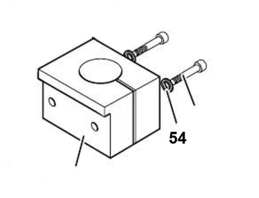 PROXXON 24104-54 Scheibe für Flansch für PROXXON 24004 Drehmaschine PD230/E
