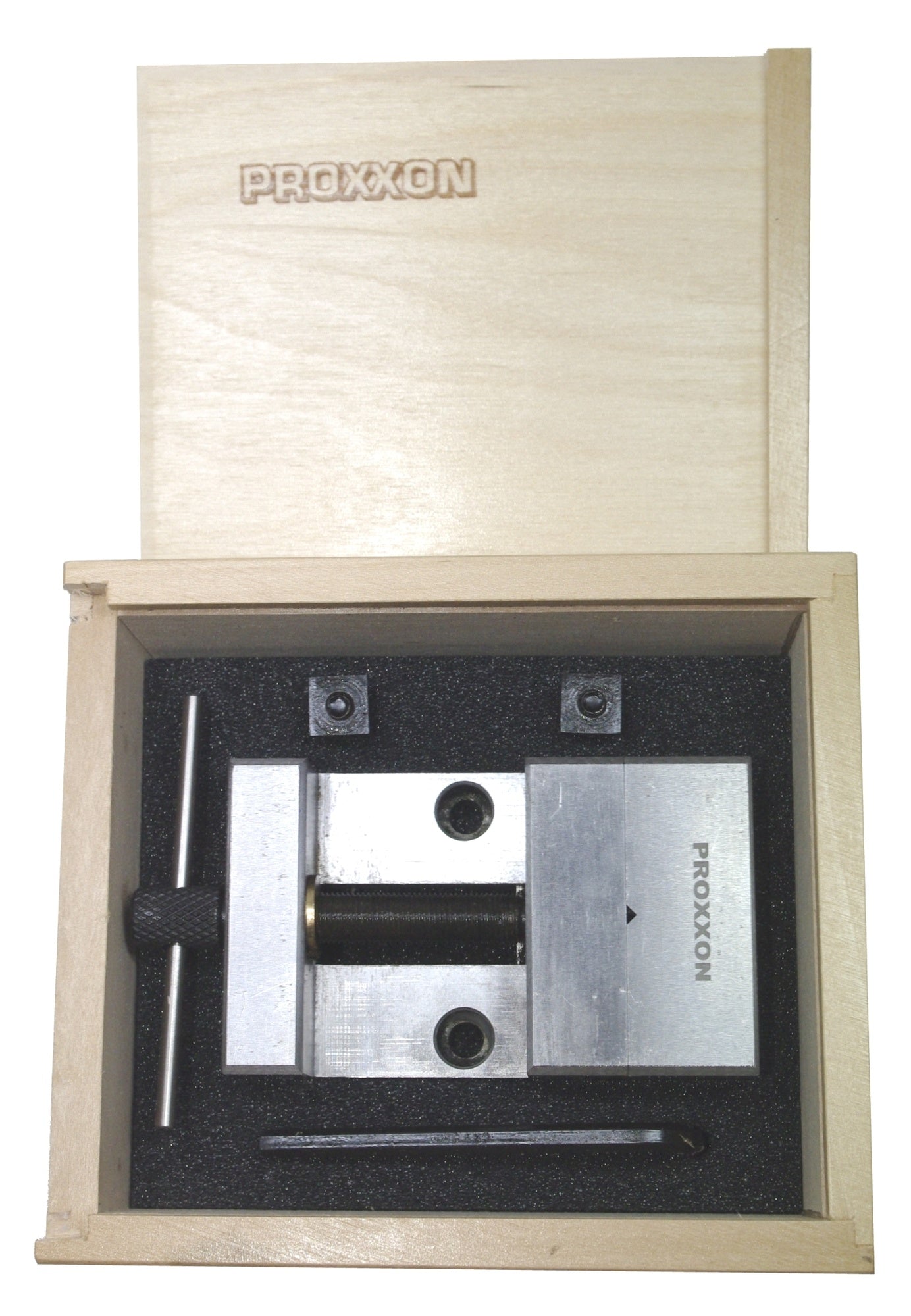 PROXXON 24255 Maschinenschraubstock (Stahl) PM60 60mm KT150 FF500/BL