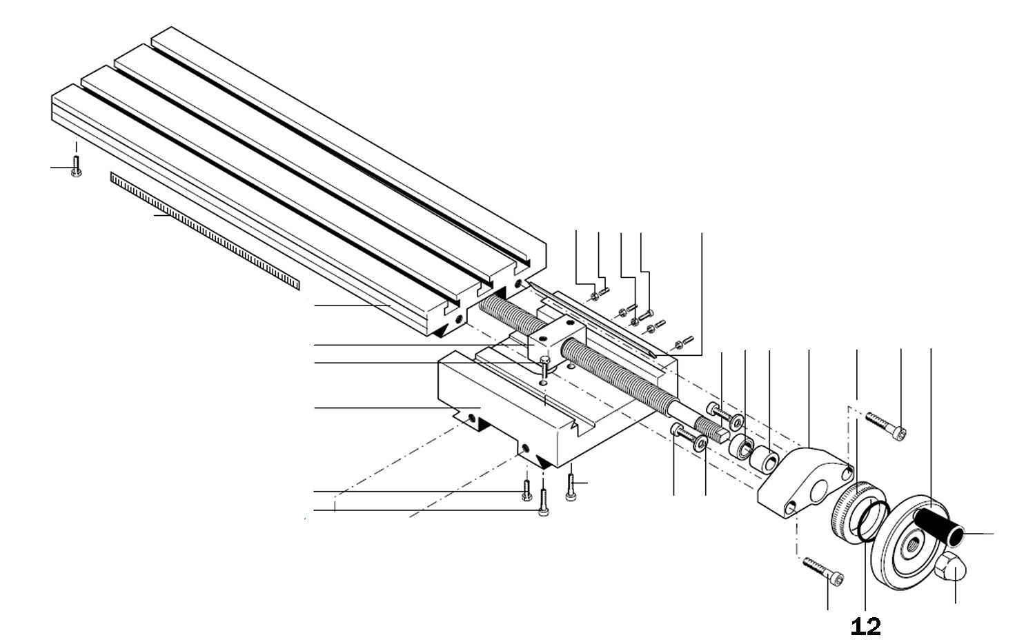 PROXXON 24303-12 O-Ring für Kreuztisch KT400