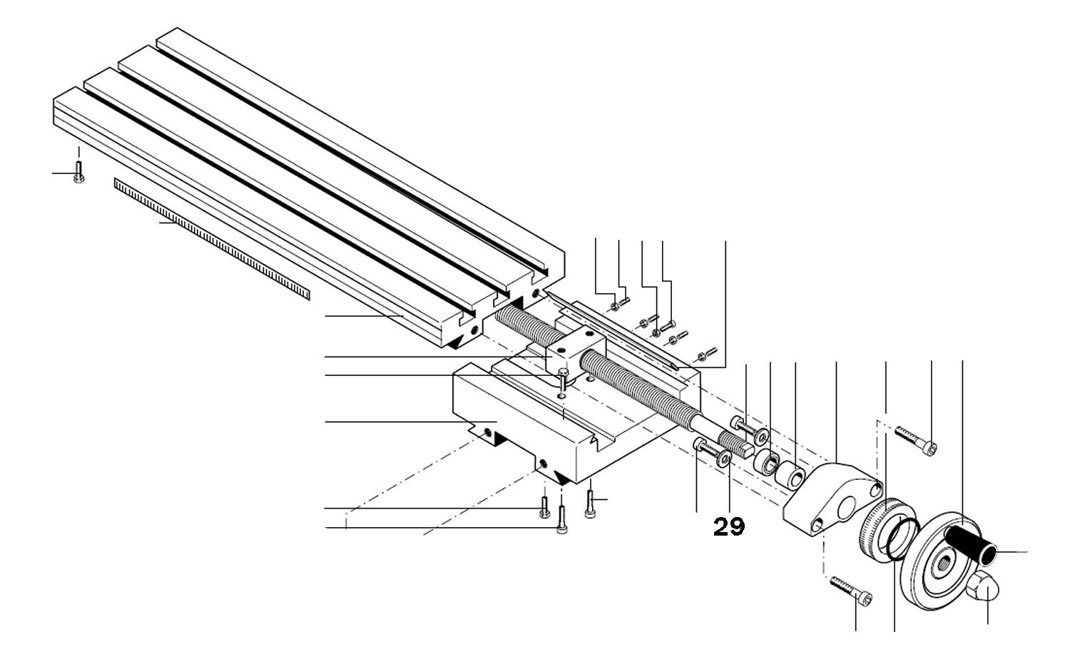PROXXON 24303-29 Scheibe für Kreuztisch KT400