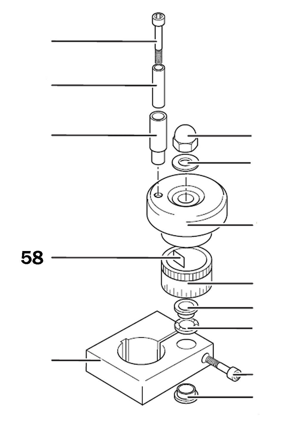 PROXXON 24304-58 Blattfeder für PF400 / FF400