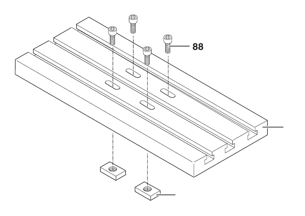 PROXXON 24304-88 Schraube für PF400