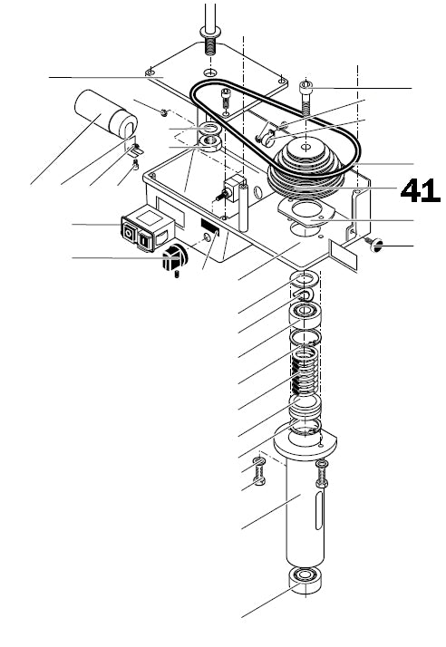 PROXXON 24320-04-41 24320-0441 Riemenscheibe für Hauptspindel für Feinfräse FF500