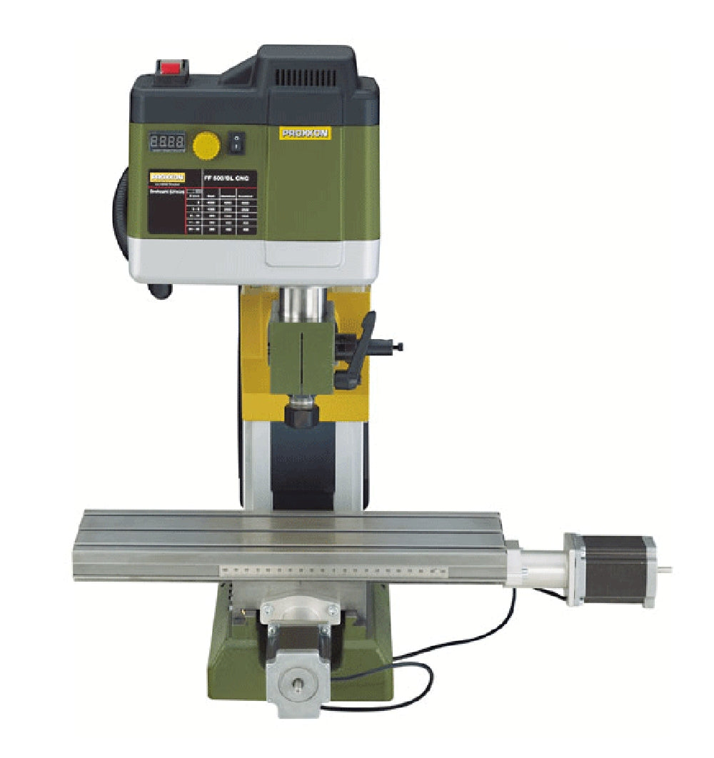 PROXXON 24364 Feinfräse FF500/BL CNC-ready mit Kugelumlaufspindeln und kräftigen Schrittmotoren