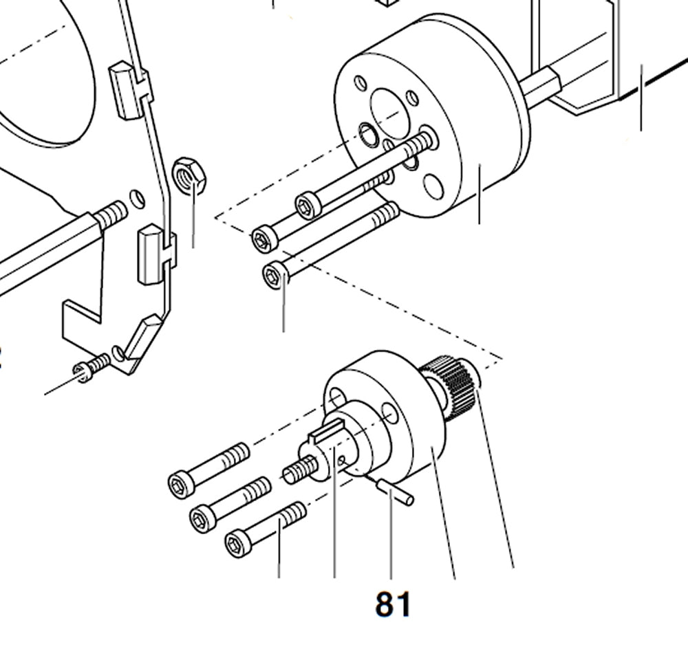 PROXXON 24400-01-81 Scherstift für Drehmaschine PD400