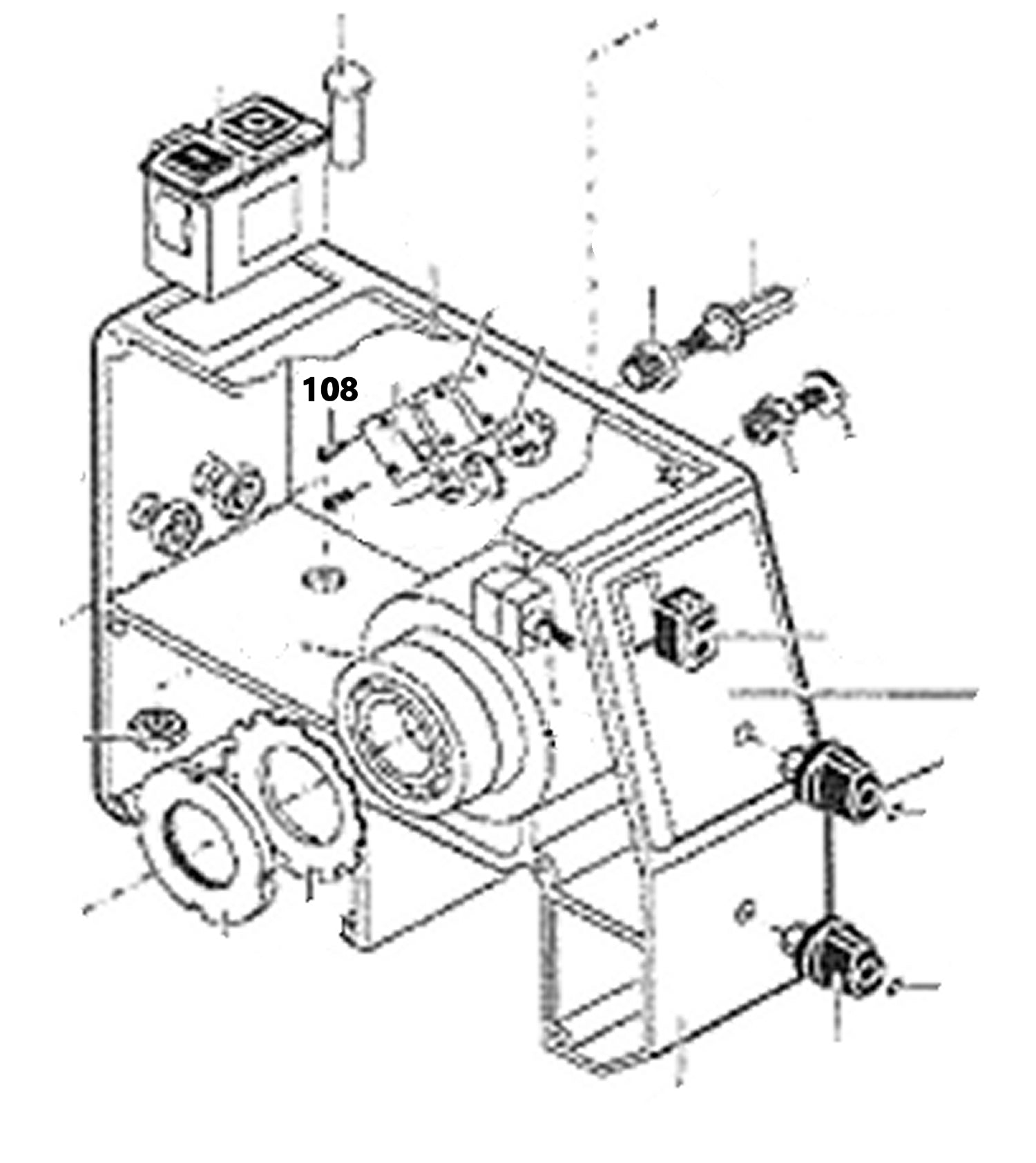 PROXXON 24400-01-108 Schraube für Drehmaschine PD400