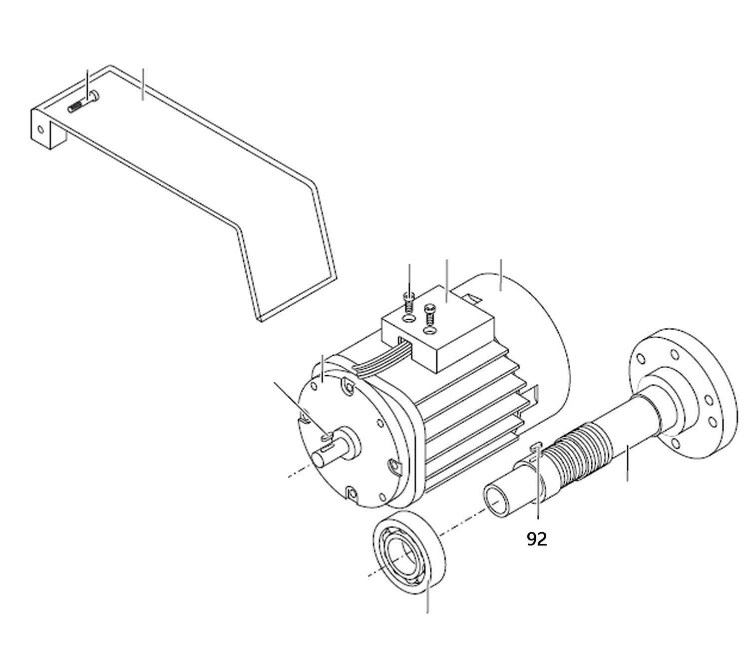 PROXXON 24400-01-92 Passfeder für Drehmaschine PD400