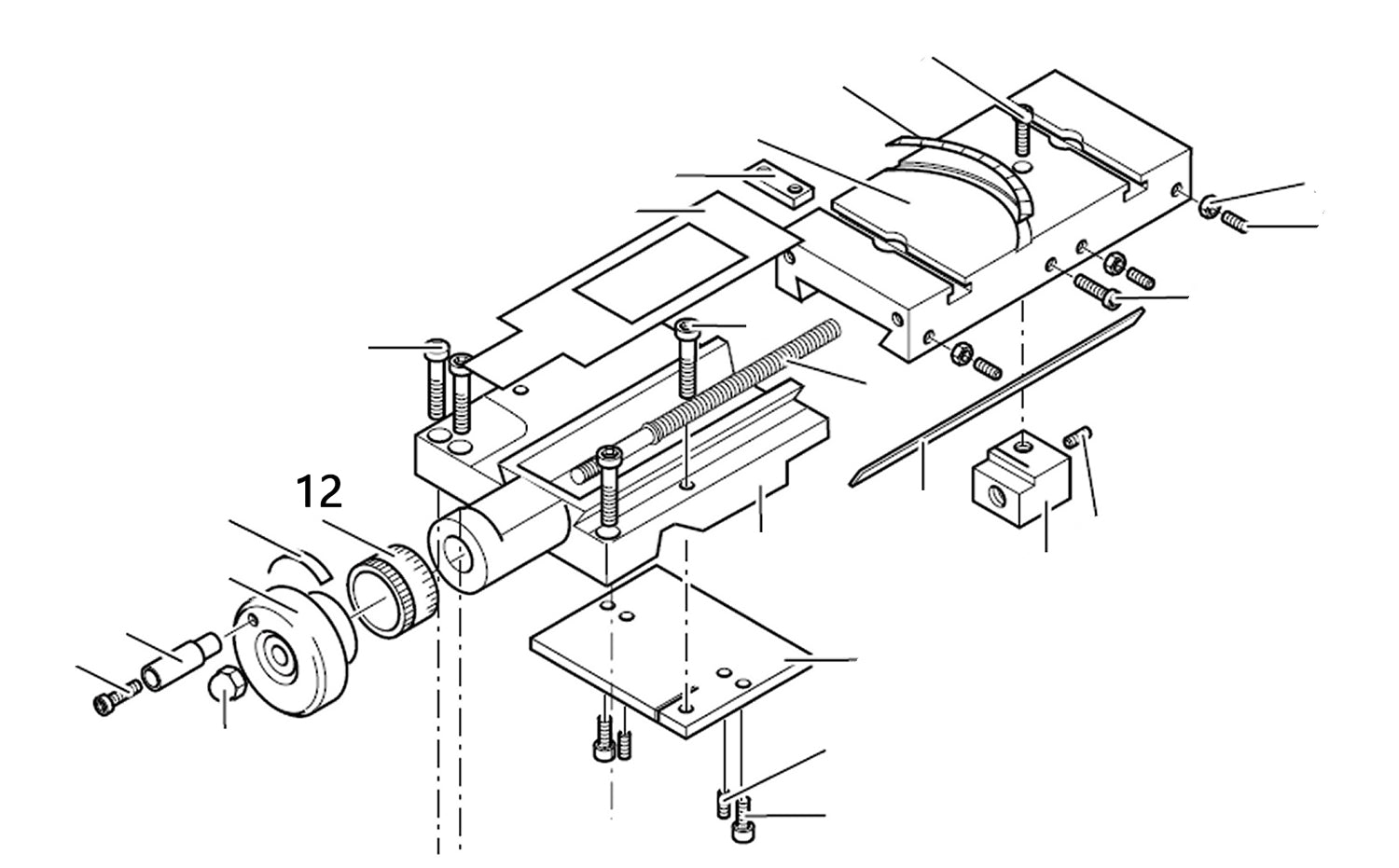 PROXXON 24400-03-12 Skalenring für Drehmaschine PD400