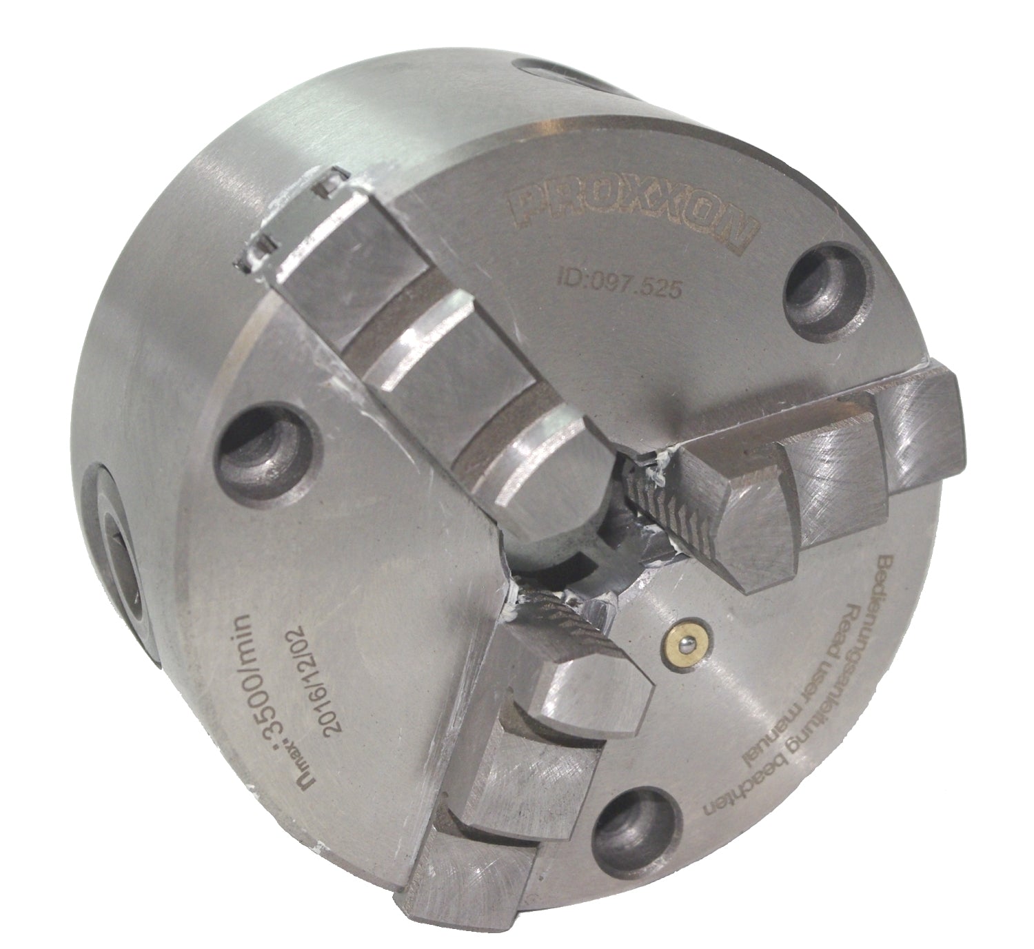 PROXXON 24407 3 Backen Drehfutter, zentrisch spannend für PD400