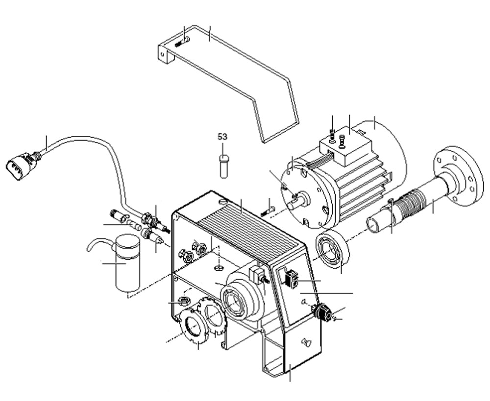 PROXXON 24500-01-53 Bereitschaftsanzeige für Drehmaschine PD400 CNC