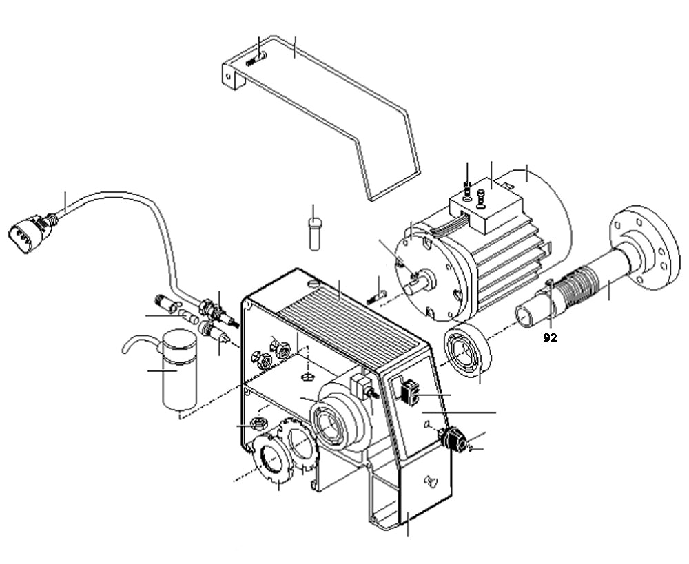 PROXXON 24500-01-92 Passfeder für Drehmaschine PD400 CNC