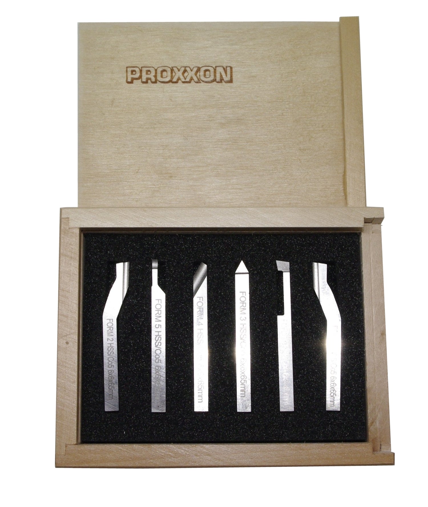 PROXXON 24524 Drehstahlsatz 6x6mm 6 teilig für PROXXON FD150/e