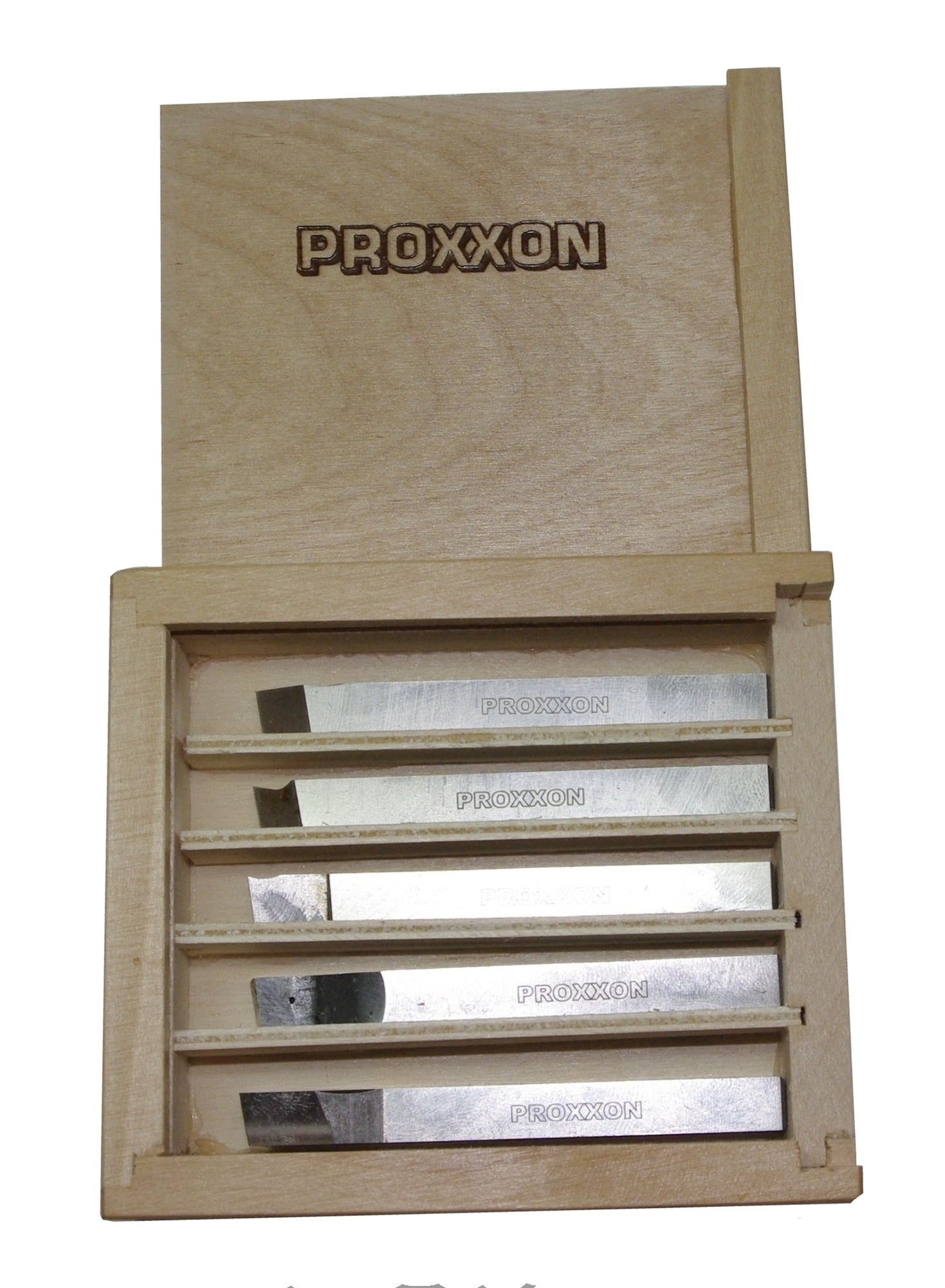 PROXXON 24530 Satz Drehstähle aus HSS Stahl 8x8mm für PD230/e & PD250/e