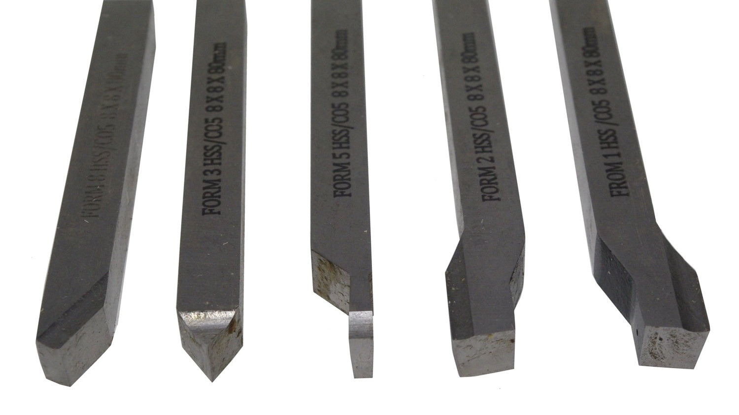 PROXXON 24530 Satz Drehstähle aus HSS Stahl 8x8mm für PD230/e & PD250/e