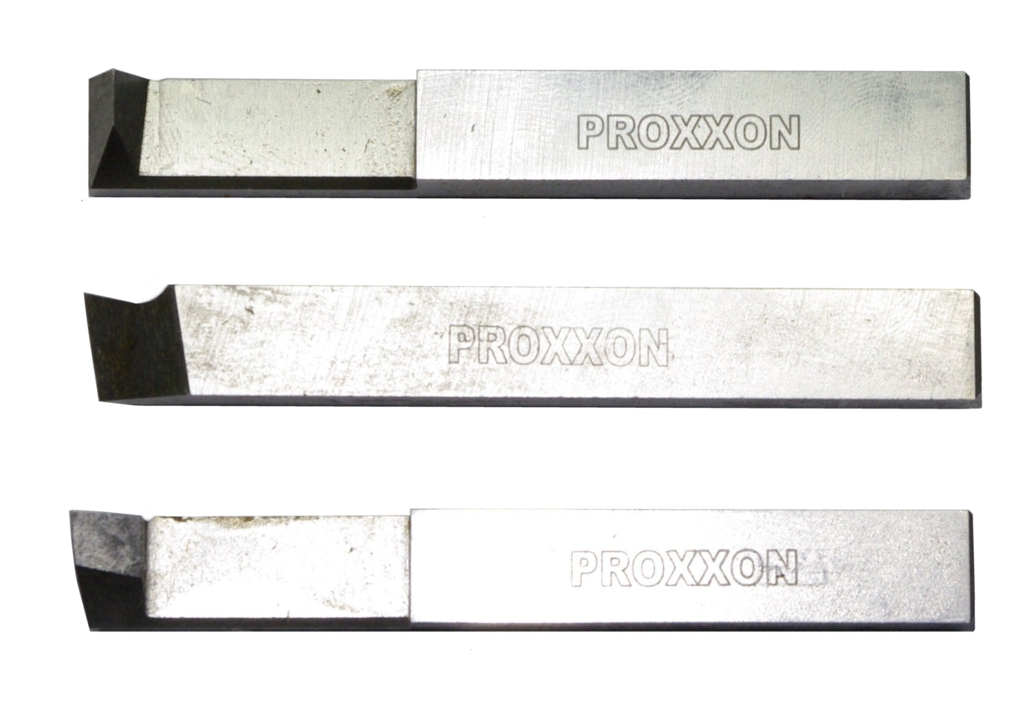 PROXXON 24552 Satz HSS Drehstahlsatz zum Gewindeschneiden 10x10mm PD400 3teilig