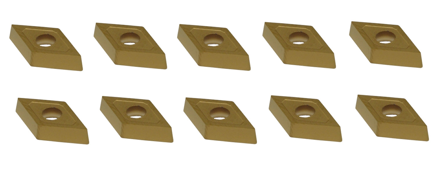 PROXXON 24557 HM Wendeplatten 55° für Stahl 10 Stück für Stahlhalter 24555 & 24556