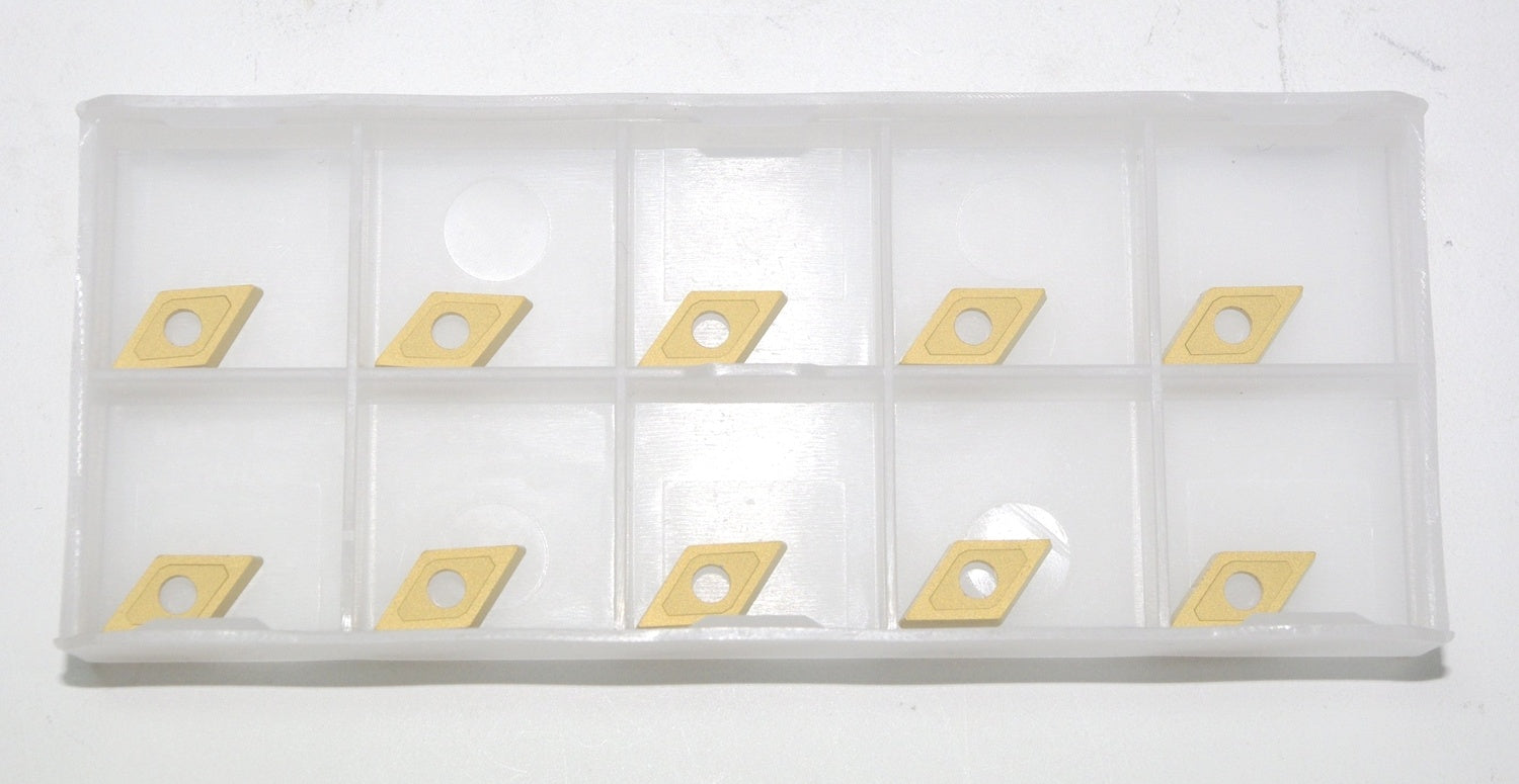 PROXXON 24557 HM Wendeplatten 55° für Stahl 10 Stück für Stahlhalter 24555 & 24556