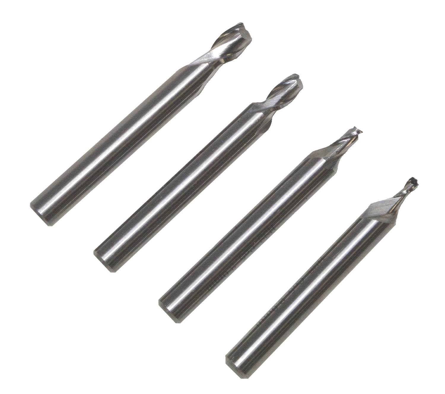 PROXXON 24610 Satz HSS Schaftfräser 2 - 3 - 4 - 5mm mit Schaft Ø6mm