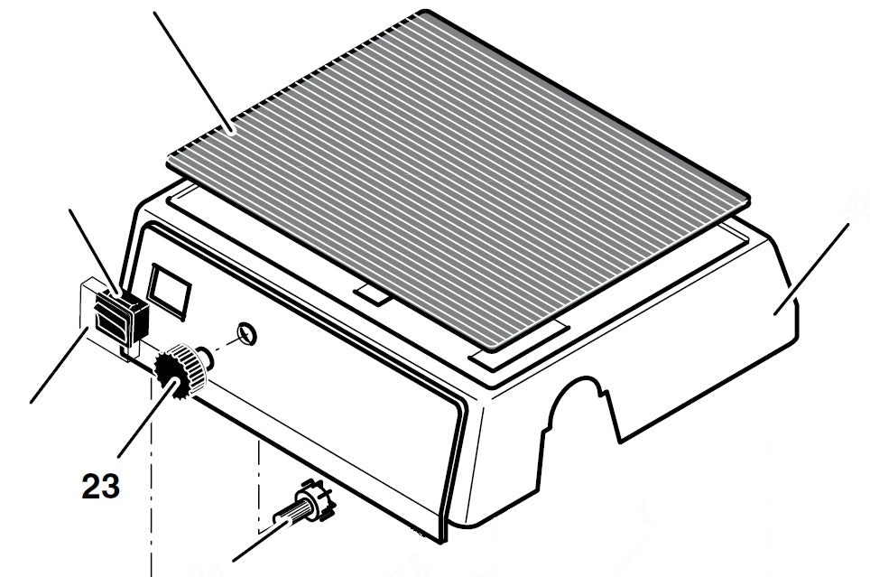PROXXON 27020-23 Regelknopf für Drechselbank DB250